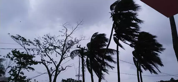 ഡാന ചുഴലിക്കാറ്റ്: ഒഡീഷയില്‍ ലക്ഷക്കണക്കിന് ആളുകളെ മാറ്റിപ്പാര്‍പ്പിച്ചു