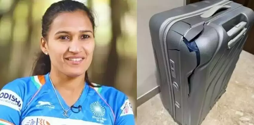 ‘ബാ​ഗ് കേടാക്കി നൽകി’; എയർ ഇന്ത്യക്ക് നന്ദി അറിച്ച് ഇന്ത്യന്‍ വനിതാ ഹോക്കി താരം റാണി രാംപാല്‍